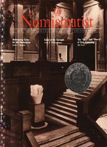 The Numismatist – July 1989 Cover