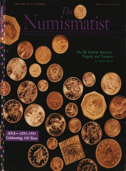 The Numismatist – July 1990 Cover