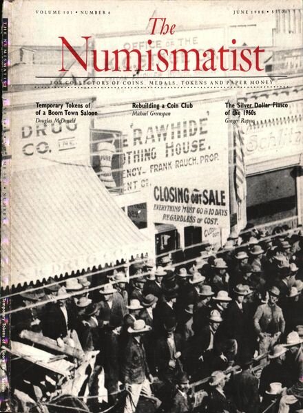 The Numismatist – June 1988 Cover