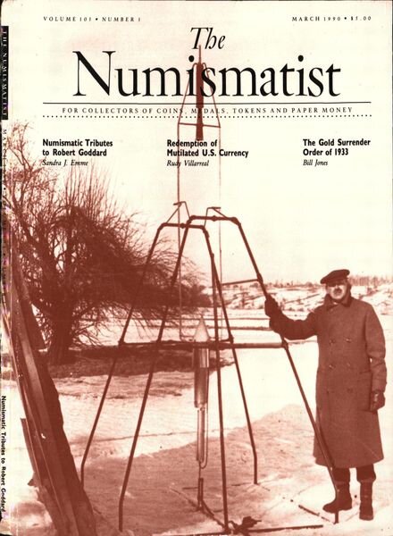 The Numismatist – March 1990 Cover