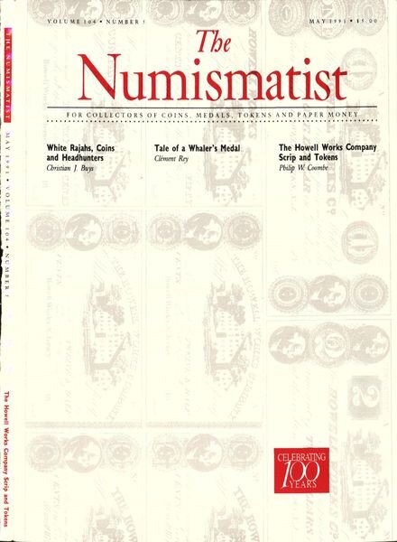The Numismatist – May 1991 Cover