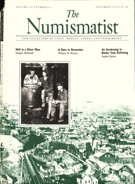 The Numismatist – November 1990 Cover