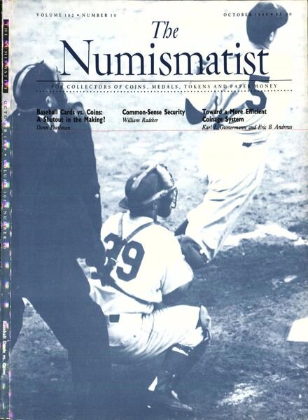 The Numismatist – October 1989 Cover