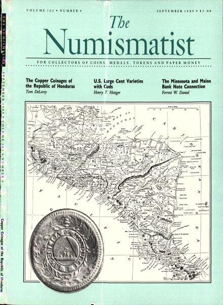 The Numismatist – September 1989 Cover