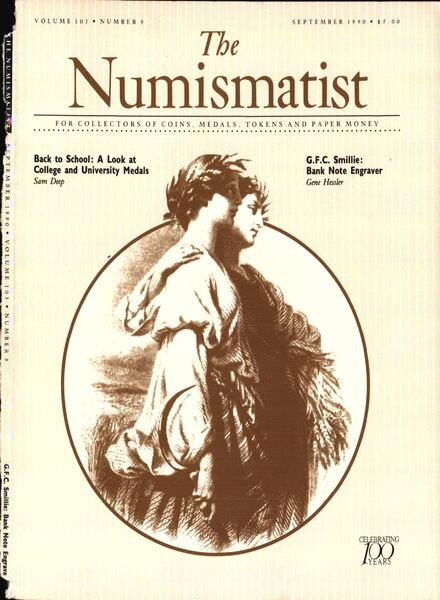 The Numismatist – September 1990 Cover