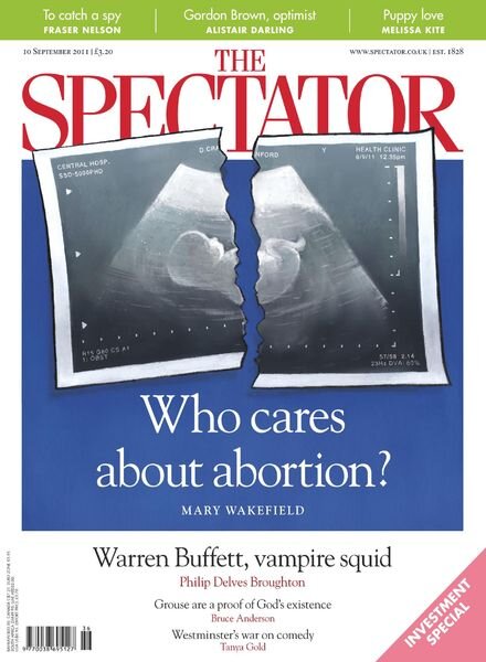 The Spectator – 10 September 2011 Cover