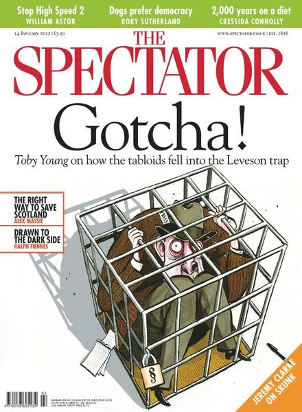 The Spectator – 14 January 2012 Cover
