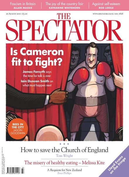 The Spectator – 20 August 2011 Cover