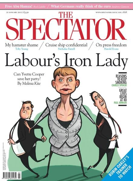 The Spectator – 21 January 2012 Cover