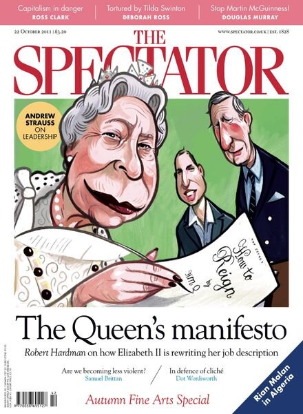 The Spectator – 22 October 2011 Cover