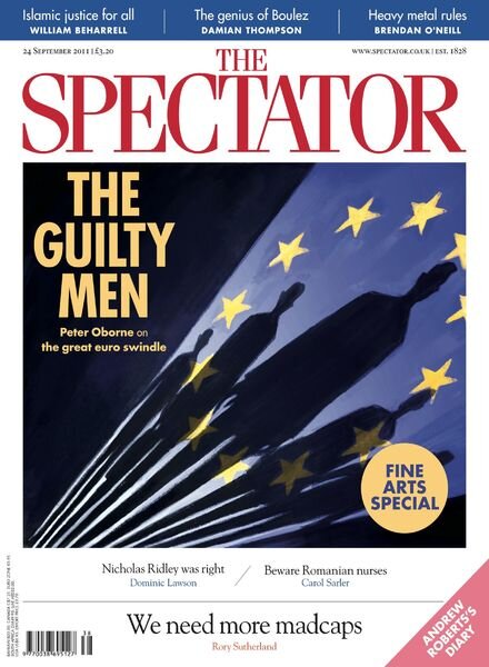 The Spectator – 24 September 2011 Cover