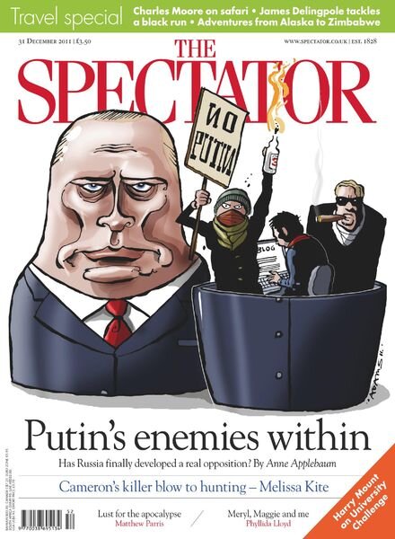 The Spectator – 31 December 2011 Cover