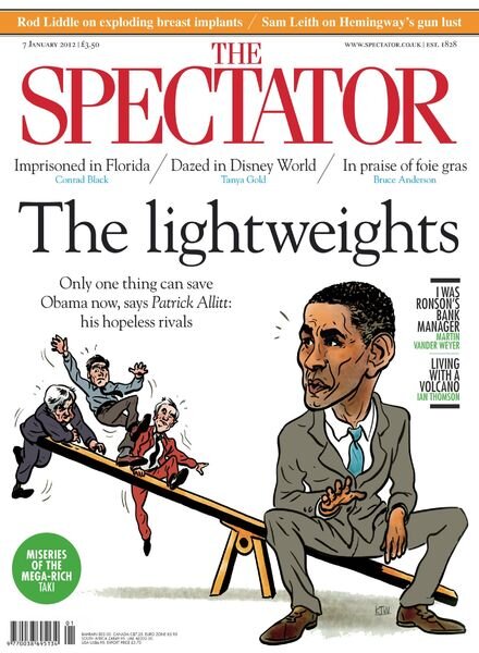 The Spectator – 5 January 2012 Cover