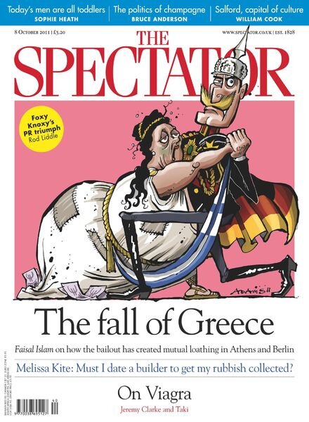 The Spectator – 8 October 2011 Cover