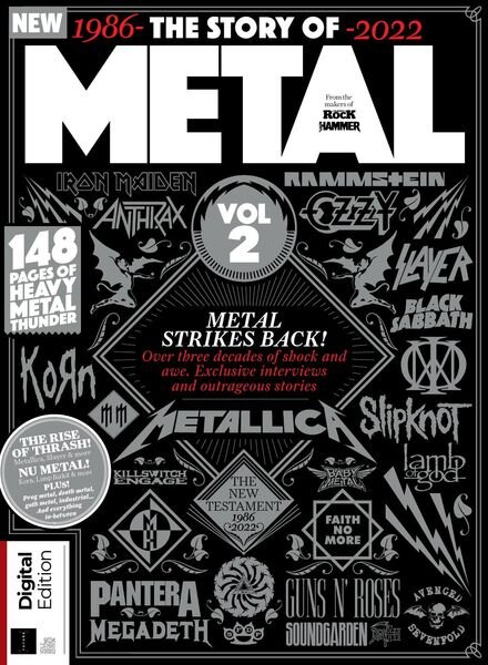 The Story of Metal – Volume 2 – 2nd Revised Edition 2022 Cover