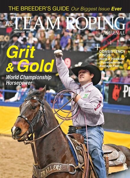 The Team Roping Journal – February 2022 Cover