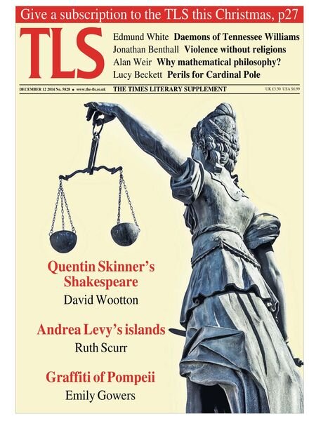The Times Literary Supplement – 12 December 2014 Cover