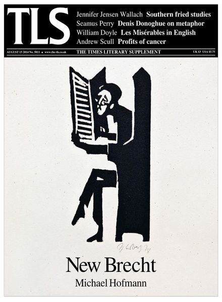 The Times Literary Supplement – 15 August 2014 Cover