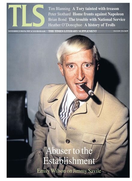 The Times Literary Supplement – 21 November 2014 Cover