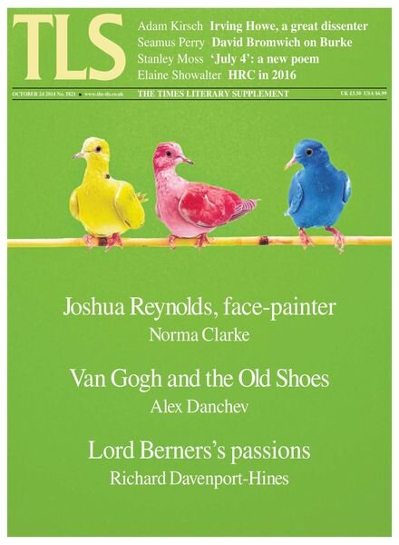 The Times Literary Supplement – 24 October 2014 Cover