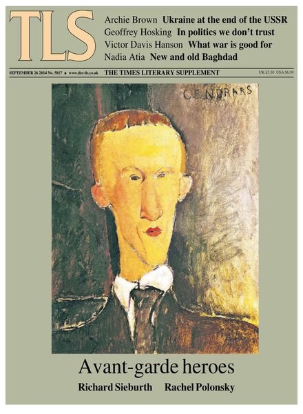 The Times Literary Supplement – 26 September 2014 Cover