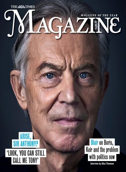 The Times Magazine – 12 February 2022 Cover