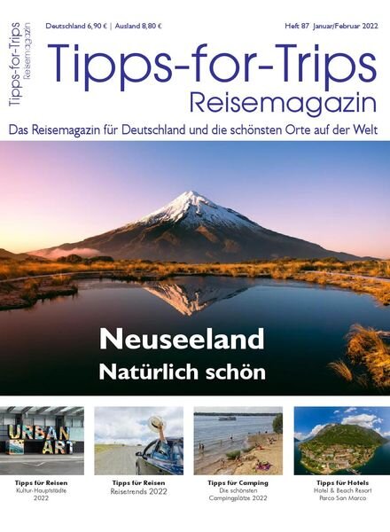 Tipps for Trips – Januar-Februar 2022 Cover