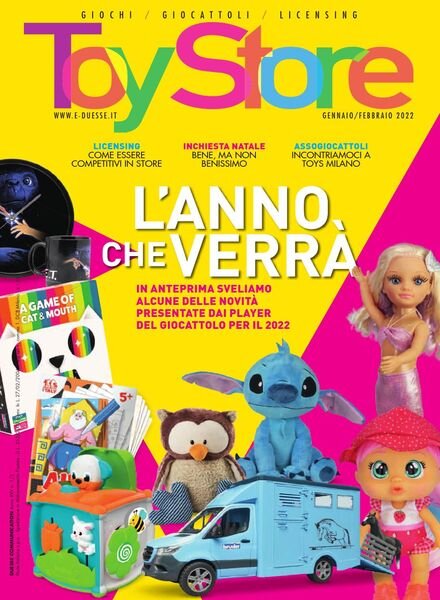 Toy Store – Gennaio-Febbraio 2022 Cover