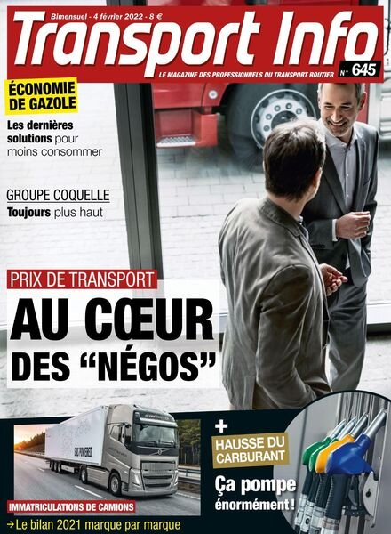 Transport Info – 4 Fevrier 2022 Cover