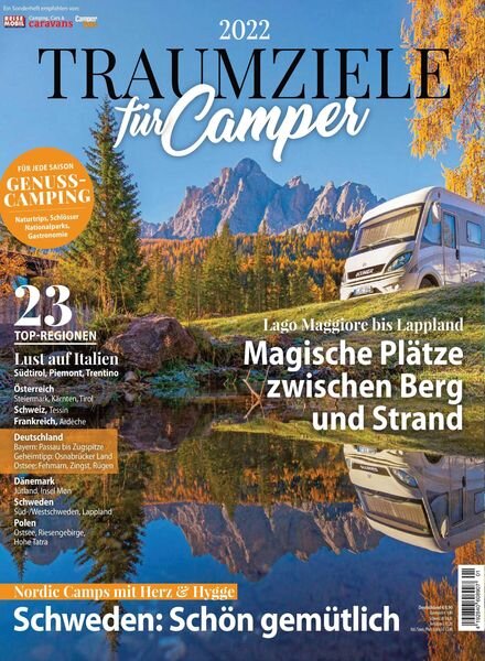 Traumziele fur Camper – Februar 2022 Cover