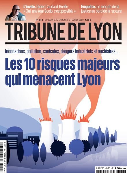 Tribune de Lyon – 3 Fevrier 2022 Cover