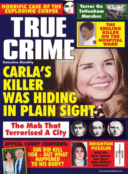 True Crime – February 2022 Cover