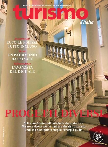 Turismo d’Italia – Febbraio 2022 Cover