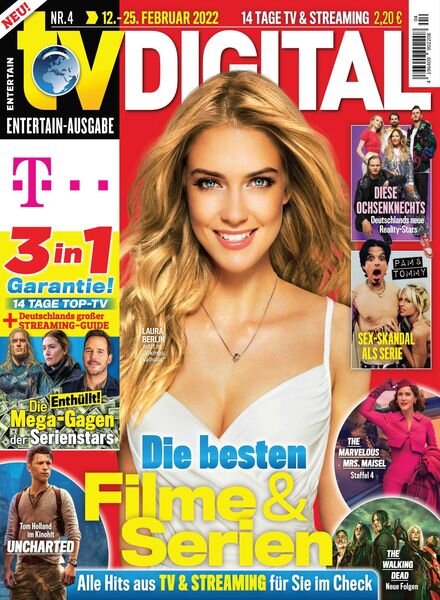 TV DIGITAL Entertain – 04 Februar 2022 Cover