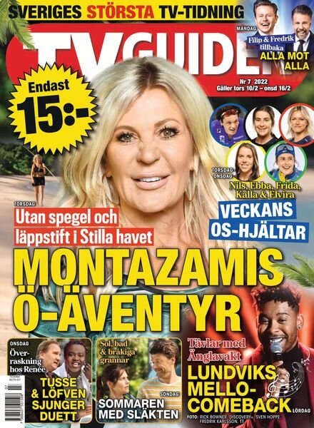 TV-Guiden – 08 februari 2022 Cover