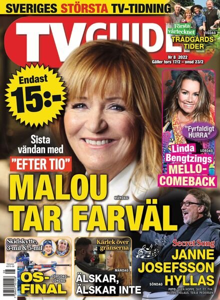 TV-Guiden – 15 februari 2022 Cover