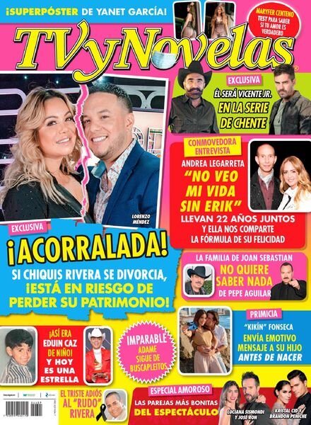 TVyNovelas Mexico – 14 febrero 2022 Cover