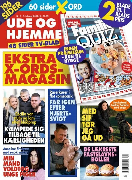 Ude og Hjemme – 09 februar 2022 Cover