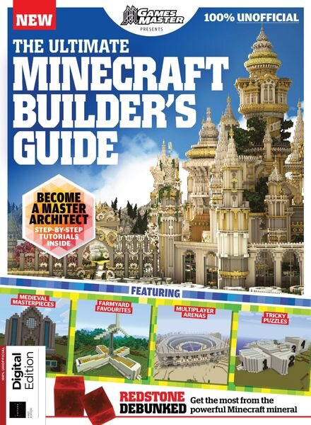 Ultimate Minecraft Builder’s Guide – February 2022 Cover