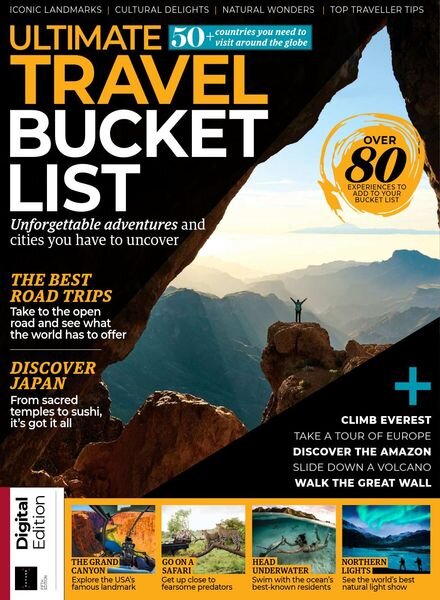Ultimate Travel Bucket List – 5th Edition 2021 Cover