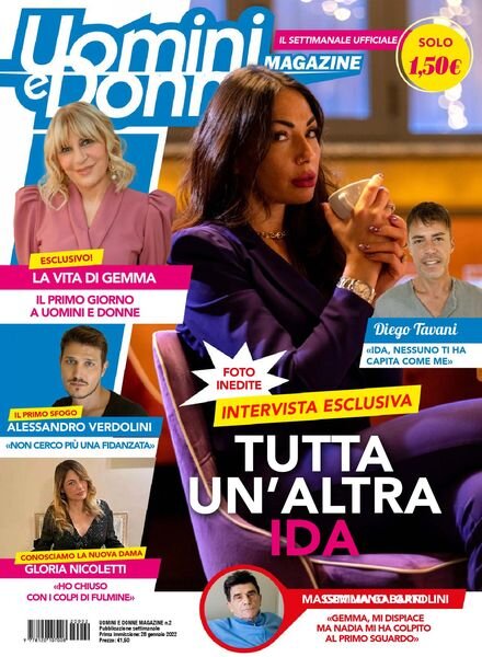 Uomini e Donne Magazine – 28 gennaio 2022 Cover