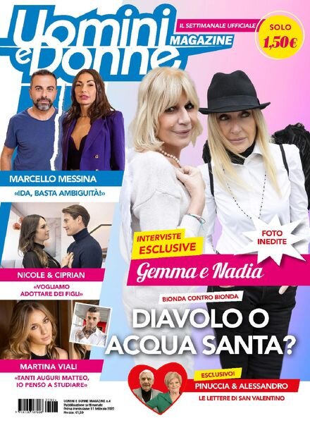 Uomini e Donne Magazine – febbraio 2022 Cover