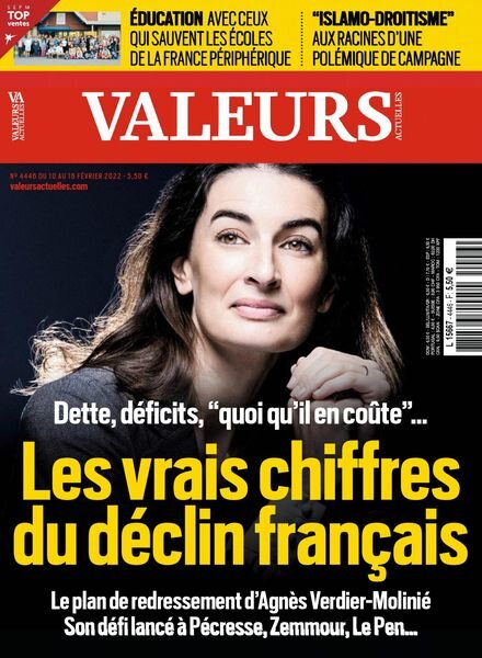 Valeurs Actuelles – 10 fevrier 2022 Cover