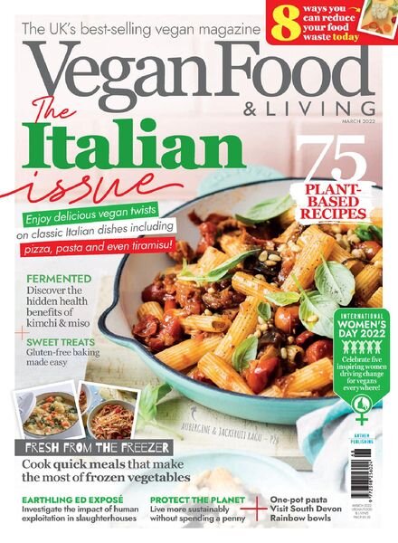 Vegan Food & Living – March 2022 Cover