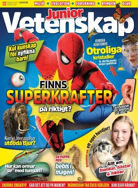 Vetenskap Junior Sverige – 28 januari 2022 Cover