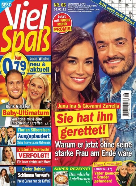 Viel Spass – 02 Februar 2022 Cover