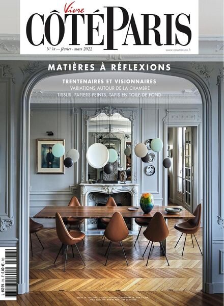 Vivre Cote Paris – fevrier 2022 Cover