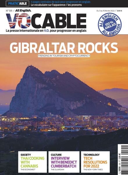 Vocable All English – 3 Fevrier 2022 Cover
