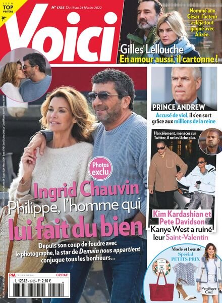 Voici – 18 Fevrier 2022 Cover