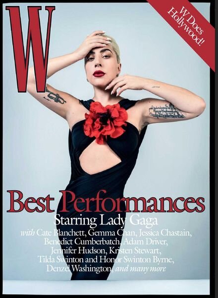 W Magazine – February 2022 Cover
